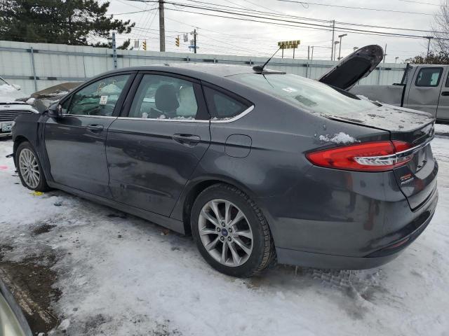 FORD FUSION SE 2017 gray sedan 4d gas 3FA6P0HD5HR211449 photo #3