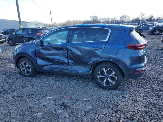 KIA SPORTAGE L 2021 blue  gas KNDPMCACXM7930921 photo #3