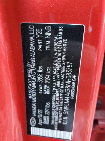 2022 HYUNDAI ELANTRA SE - 5NPLM4AG8NH083787