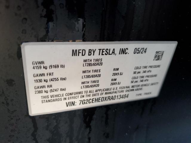2024 TESLA CYBERTRUCK 7G2CEHEDXRA013484