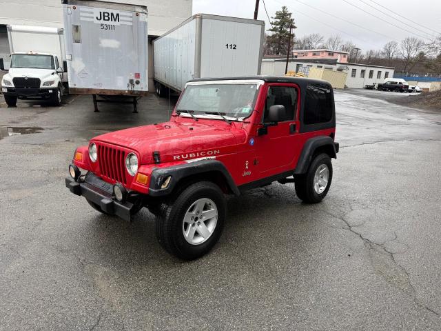 JEEP WRANGLER / 2004 red 2dr spor gas 1J4FA69S44P743301 photo #3