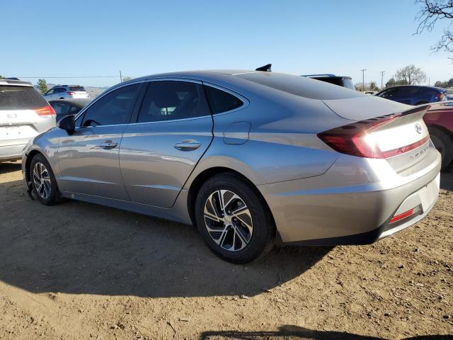 HYUNDAI SONATA HYB 2021 silver  hybrid engine KMHL24JJXMA033430 photo #3