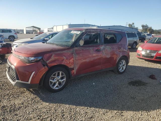 KIA SOUL LX 2023 red  gas KNDJ23AUXP7189405 photo #1