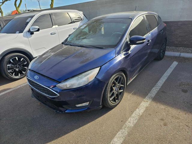 FORD FOCUS SE 2016 blue hatchbac gas 1FADP3K29GL340498 photo #3