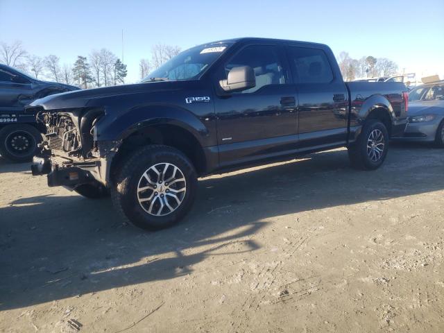 FORD F150 SUPER 2016 black crew pic gas 1FTEW1CP0GFA43652 photo #1