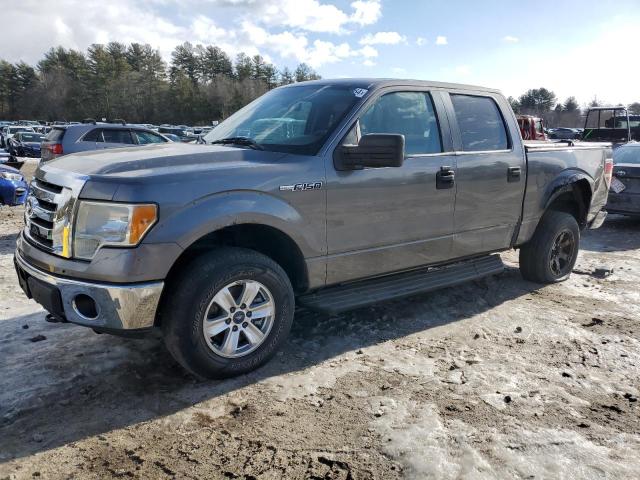 FORD F150 SUPER 2010 gray crew pic gas 1FTEW1E86AFB26435 photo #1