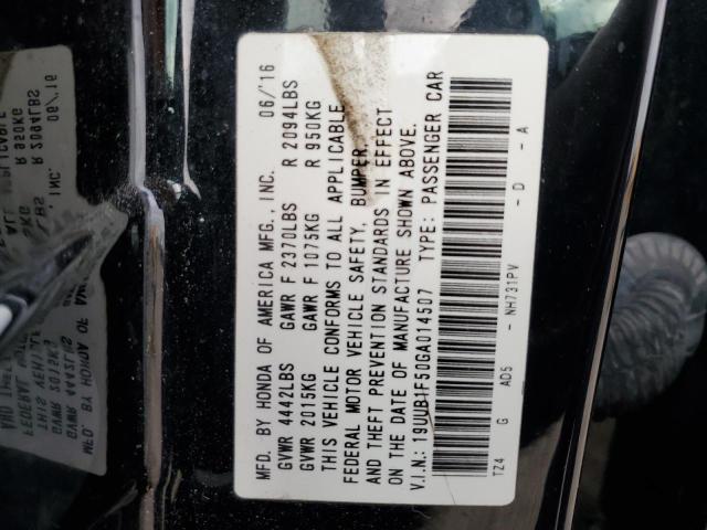 2016 ACURA TLX TECH - 19UUB1F50GA014507