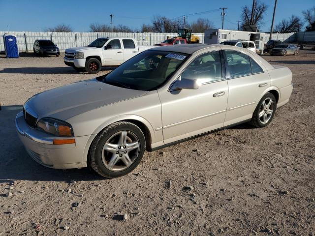 LINCOLN LS 2002 tan sedan 4d gas 1LNHM86S62Y705173 photo #1