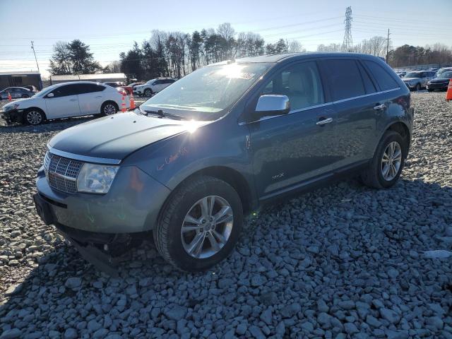 LINCOLN MKX 2010 blue 4dr spor gas 2LMDJ8JC6ABJ27227 photo #1