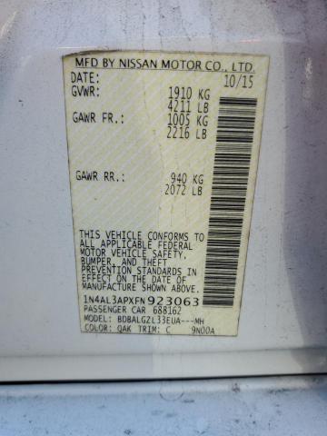 2015 NISSAN ALTIMA 2.5 - 1N4AL3APXFN923063