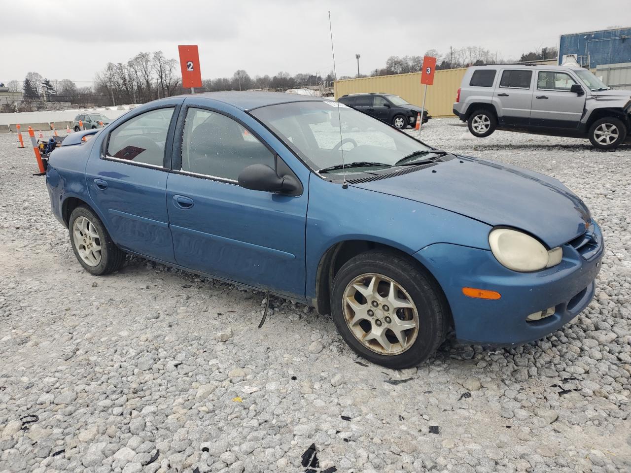 Lot #3055255813 2002 DODGE NEON ES