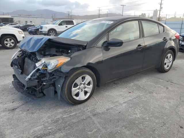 KIA FORTE LX 2016 black  gas KNAFK4A67G5617484 photo #1