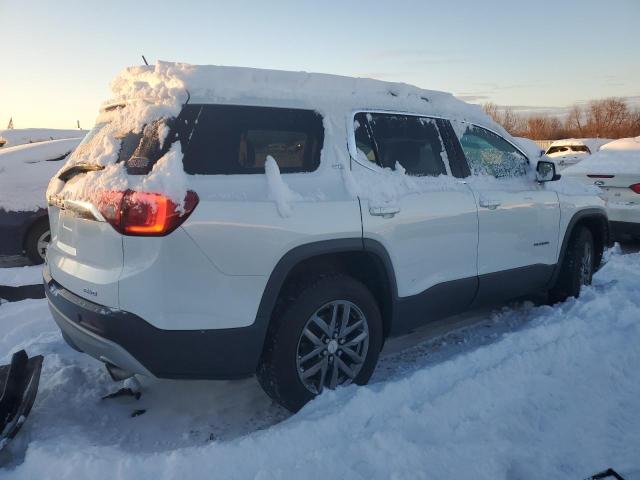 GMC ACADIA SLT 2018 white  gas 1GKKNULS1JZ217508 photo #4