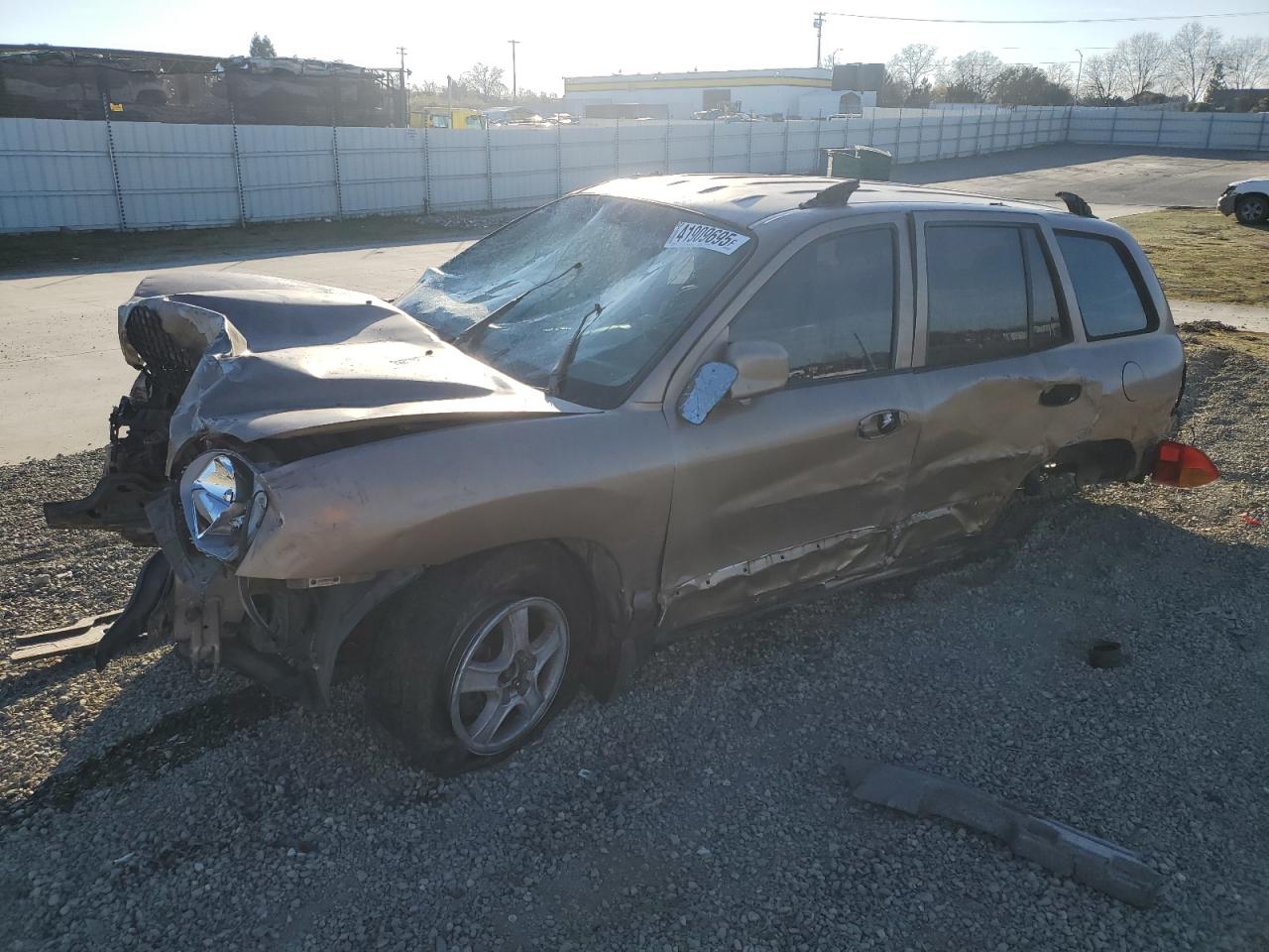  Salvage Hyundai SANTA FE