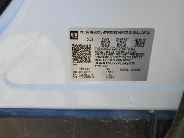 2023 CHEVROLET EQUINOX LS 3GNAX5EG3PL242904