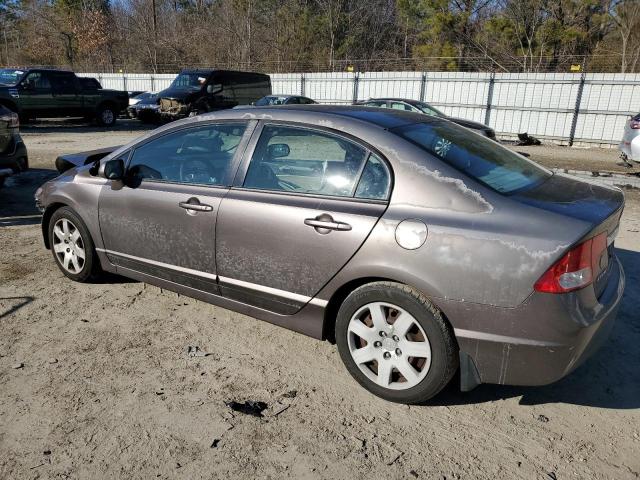 HONDA CIVIC LX 2010 silver  gas 2HGFA1F52AH546104 photo #3