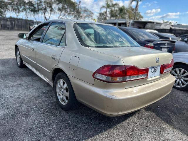 HONDA ACCORD EX 2001 tan sedan 4d gas JHMCG66031C024956 photo #4