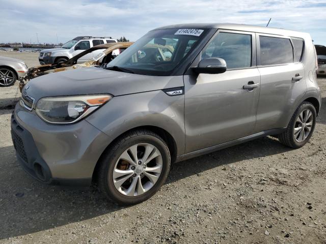 KIA SOUL + 2014 gray  gas KNDJP3A50E7062945 photo #1