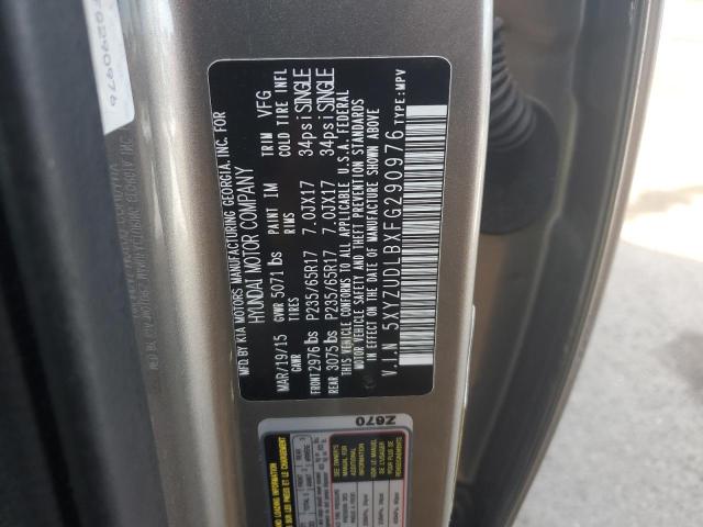 2015 HYUNDAI SANTA FE S - 5XYZUDLBXFG290976