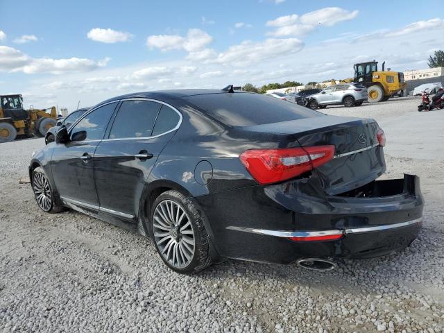 KIA CADENZA LU 2016 black  gas KNALN4D7XG5198982 photo #3
