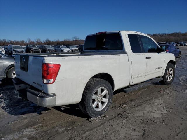 NISSAN TITAN XE 2010 white club cab flexible fuel 1N6BA0CH5AN317913 photo #4