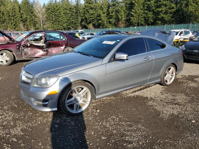 MERCEDES-BENZ C 250 2013 silver  gas WDDGJ4HB6DF979296 photo #1