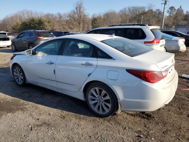 HYUNDAI SONATA SE 2012 white  gas 5NPEC4ABXCH413040 photo #3