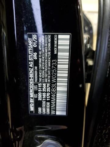 2020 MERCEDES-BENZ GLB 250 W1N4M4GB3LW025733