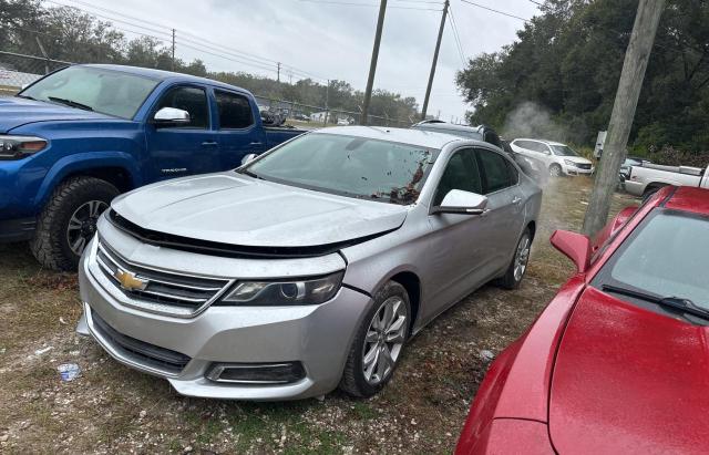 CHEVROLET IMPALA LT 2017 silver sedan 4d gas 1G1105S33HU187918 photo #3