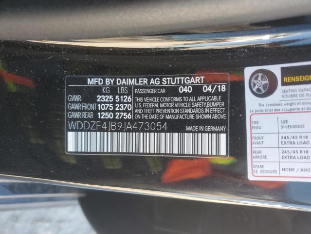 2018 MERCEDES-BENZ E 300 - WDDZF4JB9JA473054