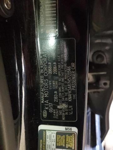 2017 KIA FORTE LX - KNAFK5A87H5721546
