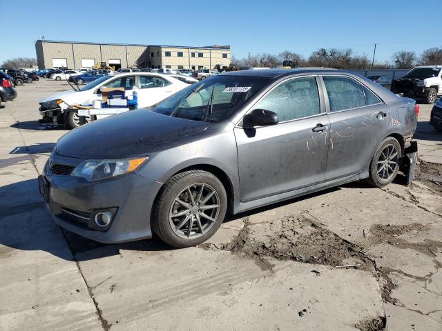 TOYOTA CAMRY BASE 2012 charcoal  gas 4T1BF1FK3CU138775 photo #1