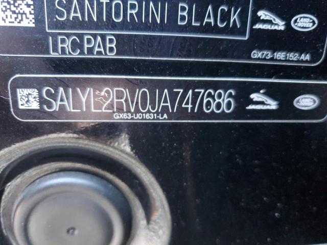 2018 LAND ROVER RANGE ROVE - SALYL2RV0JA747686