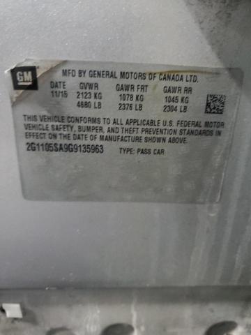 2016 CHEVROLET IMPALA LT - 2G1105SA9G9135963