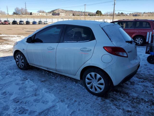 MAZDA MAZDA2 2012 white  gas JM1DE1KY1C0137545 photo #3