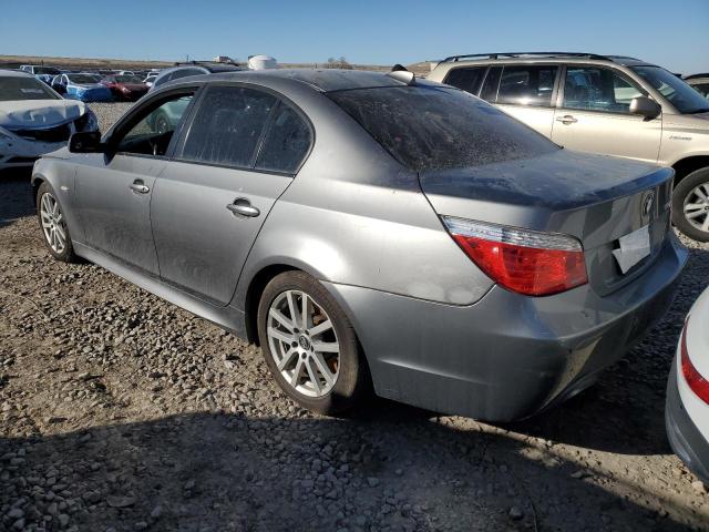 BMW 550 I 2008 gray sedan 4d gas WBANW53568CT50958 photo #3