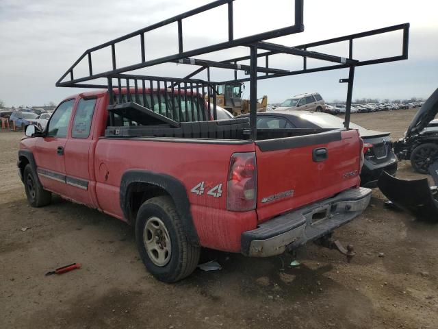 CHEVROLET SILVERADO 2003 red  gas 1GCEK19V53Z156068 photo #3