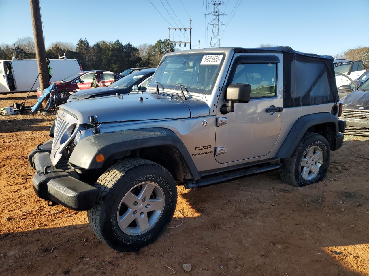  Salvage Jeep Wrangler