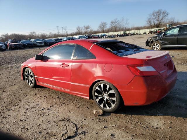 HONDA CIVIC EX 2007 red  gas 2HGFG11827H574669 photo #3