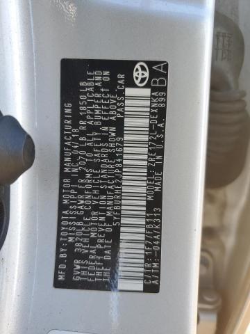 2018 TOYOTA COROLLA L - 5YFBURHE2JP841679
