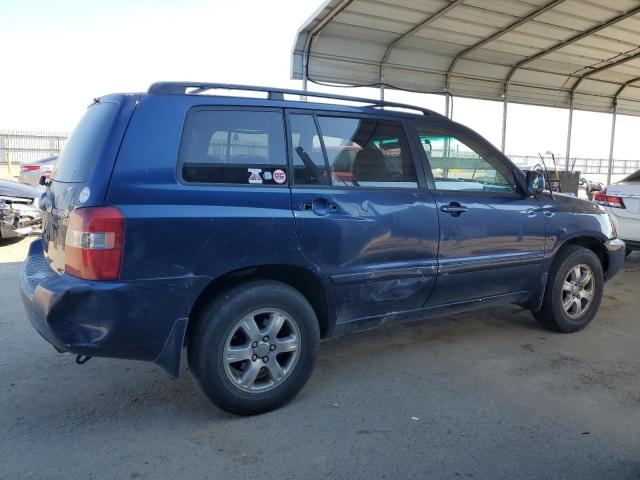 TOYOTA HIGHLANDER 2004 blue 4dr spor gas JTEEP21A540022615 photo #4