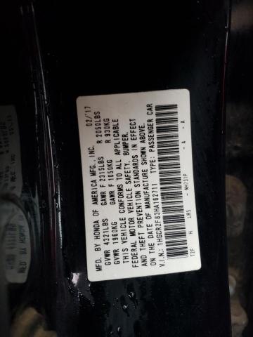 2017 HONDA ACCORD EXL - 1HGCR2F83HA162711