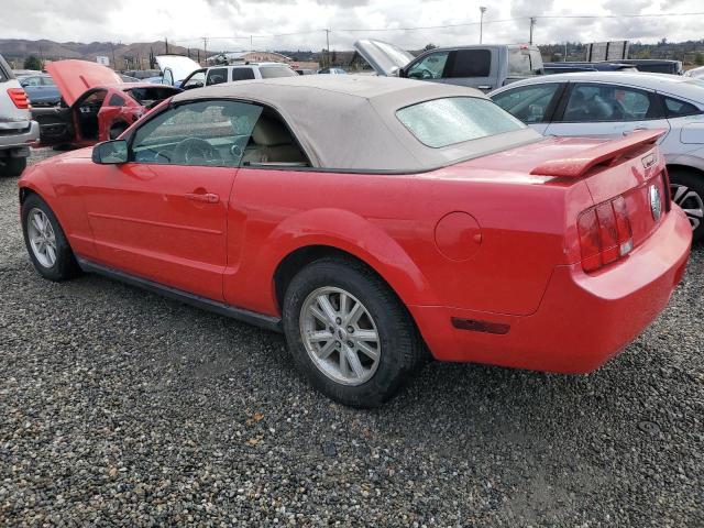 FORD MUSTANG 2006 red  gas 1ZVFT84N965202625 photo #3