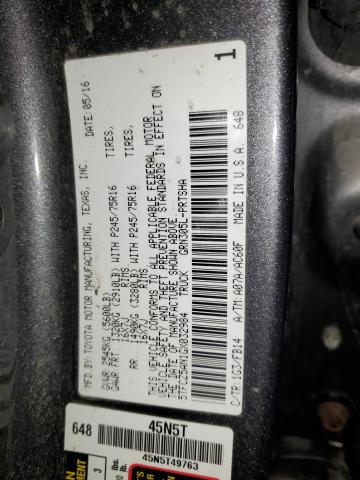 2016 TOYOTA TACOMA DOU - 5TFCZ5AN1GX032984