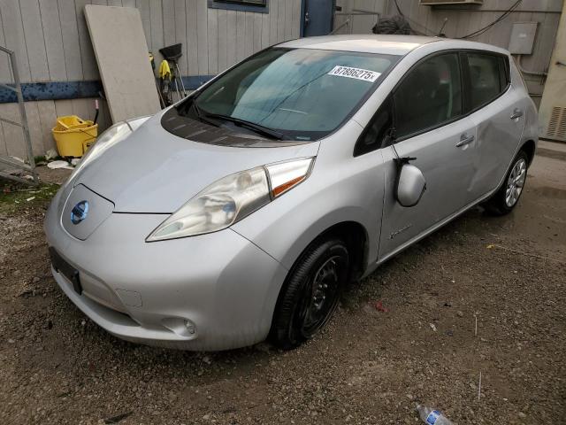 NISSAN LEAF S 2013 silver hatchbac electric 1N4AZ0CP6DC415546 photo #1