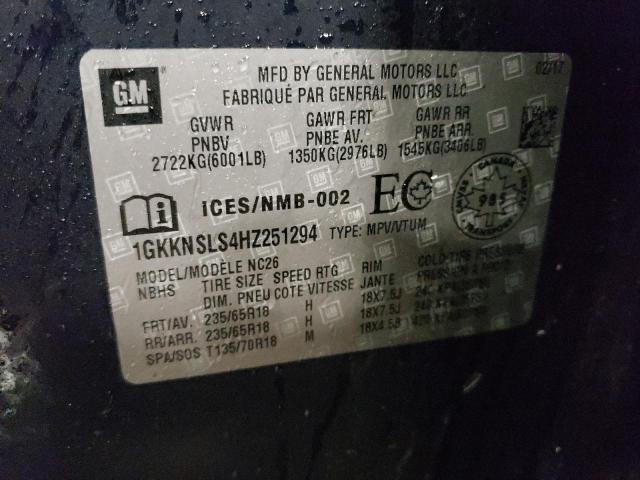 2017 GMC ACADIA SLE - 1GKKNSLS4HZ251294