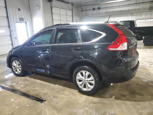 HONDA CR-V EXL 2013 black  gas 2HKRM4H74DH677520 photo #3