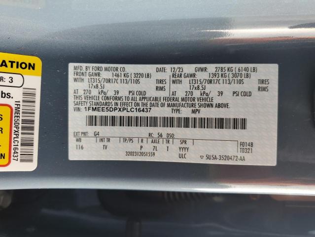 2023 FORD BRONCO BAS - 1FMEE5DPXPLC16437