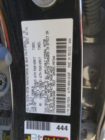 2016 TOYOTA TACOMA DOU - 3TMCZ5ANXGM018488
