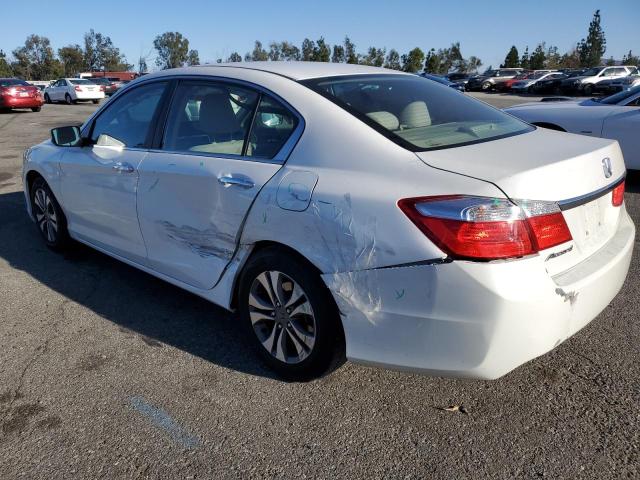 HONDA ACCORD LX 2013 white  gas 1HGCR2F33DA161122 photo #3